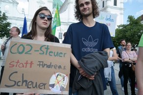 Fridays for Future: Manche machen sich einen Reim auf einen Bundesverkehrsminister | Foto: Dirk Wildt