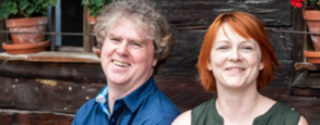 Grüne Bezirksräte Markus Scheuermann und Mia Goller