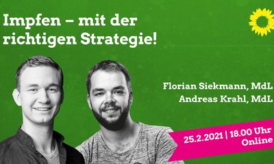 Impfen - mit der richtigen Strategie! Florian Siekmann und Andreas Krahl informieren