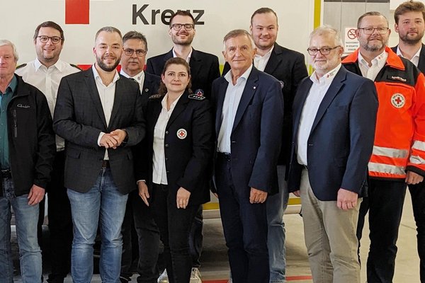 Rettungswagen des BRK in Hauzenberg (c) privat