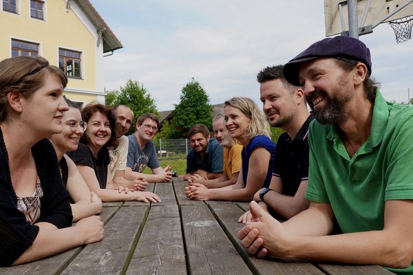 Funky Politstammtisch in Windorf / Kreis Passau (c) FaMoS/Grüne