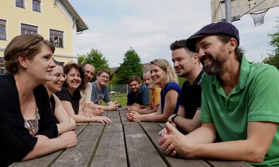 Funky Politstammtisch in Windorf / Kreis Passau (c) FaMoS/Grüne