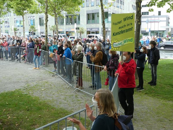 Annalena Baerbock in Passau Foto: Dirk Wildt