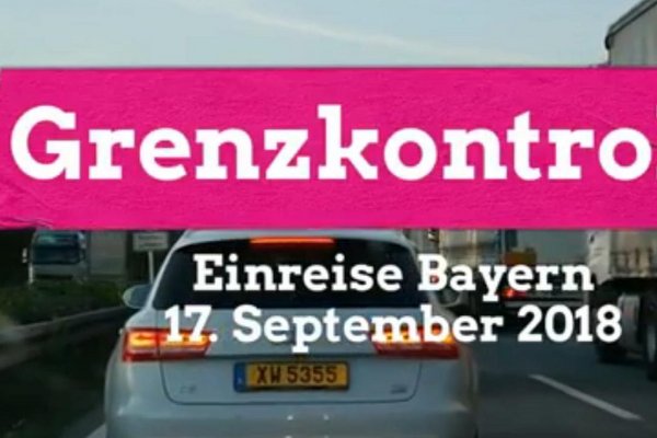 Grenzkontrolle: Interview mit Toni Schuberl, Kandidat für den Bayerischen Landtag, zum Unsinn der Kontrollen an der Deutsch-Österreichischen Grenze.