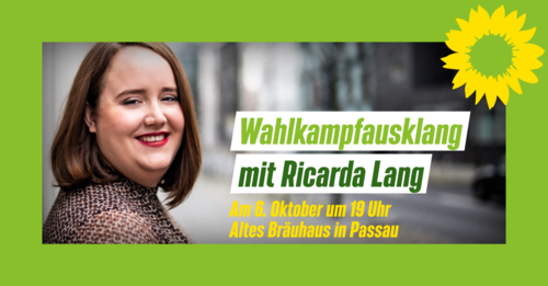 06.10.2023: Ricarda Lang in Passau 06.10.2023: Ricarda Lang in Passau