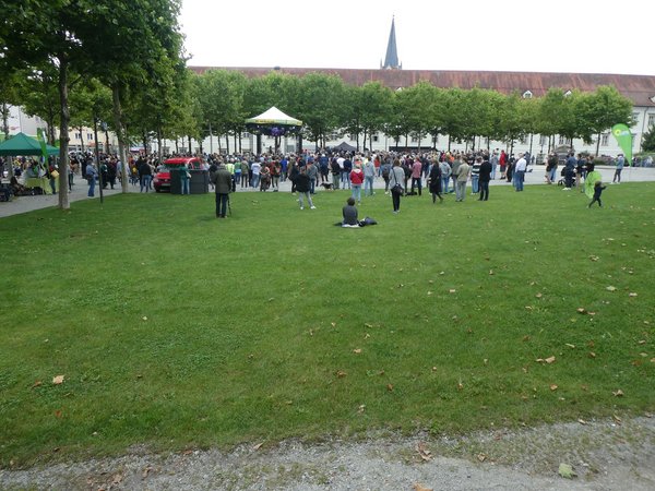 Annalena Baerbock in Passau Foto: Dirk Wildt