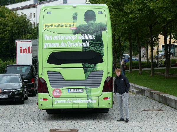 Annalena Baerbock in Passau Foto: Dirk Wildt