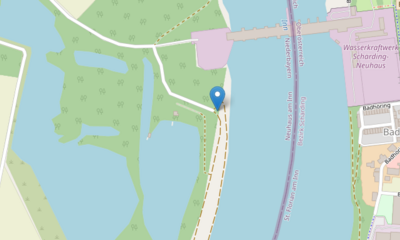 Grenzkraftwerke Neuhaus am Inn, Verbund AG | Quelle: OpenStreetMap