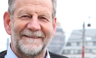 Einer der Gäste: Michael Cramer, Vorsitzender des Verkehersausschusses des Europäischen Parlaments
