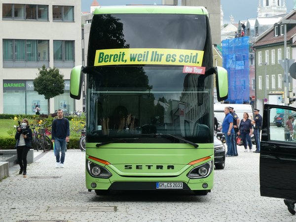 Annalena Baerbock in Passau Foto: Dirk Wildt