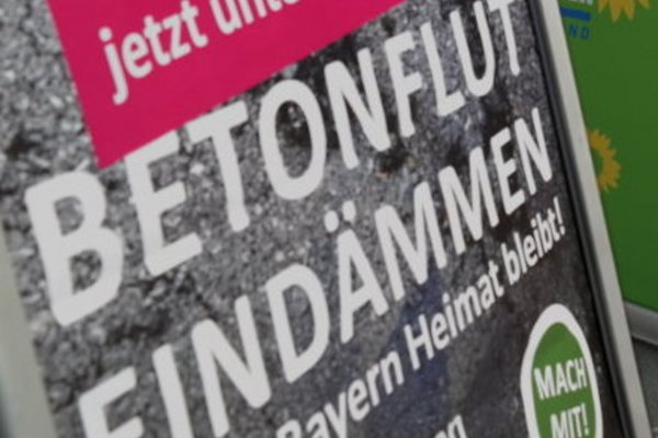 Volksbegehren Betonflut eindämmen in Passau