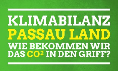 15. Mai 2017, 20 Uhr Bad Füssing: Klimabilanz. Mit Peter Ranzinger, Klimaschutzbeauftragter des Landkreises Passau.