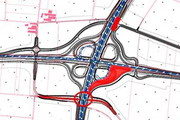 Der Bau des Autobahnkreuzes ist die Krux des Bauabschnittes. | Grafik: Autobahndirektion Südbayern