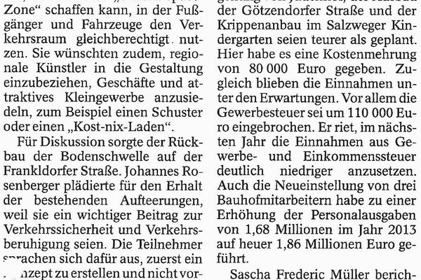 Passau Land Salzweg Ortskerngestaltung Gruene