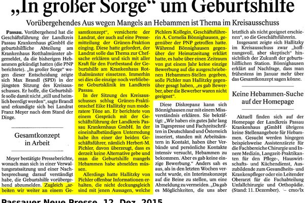 Download: Geburtshilfe Rotthalmünster Grüne Passau Land